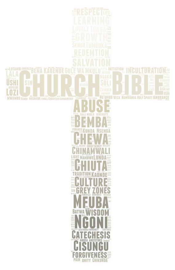 a picture of the 'cross of Zambian cultures'